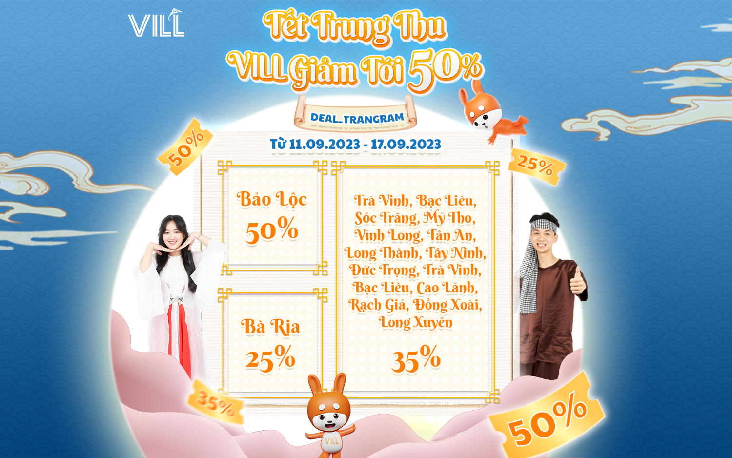 [KHUYẾN MÃI TUẦN] TẾT TRUNG THU VILL GIẢM TỚI 50%