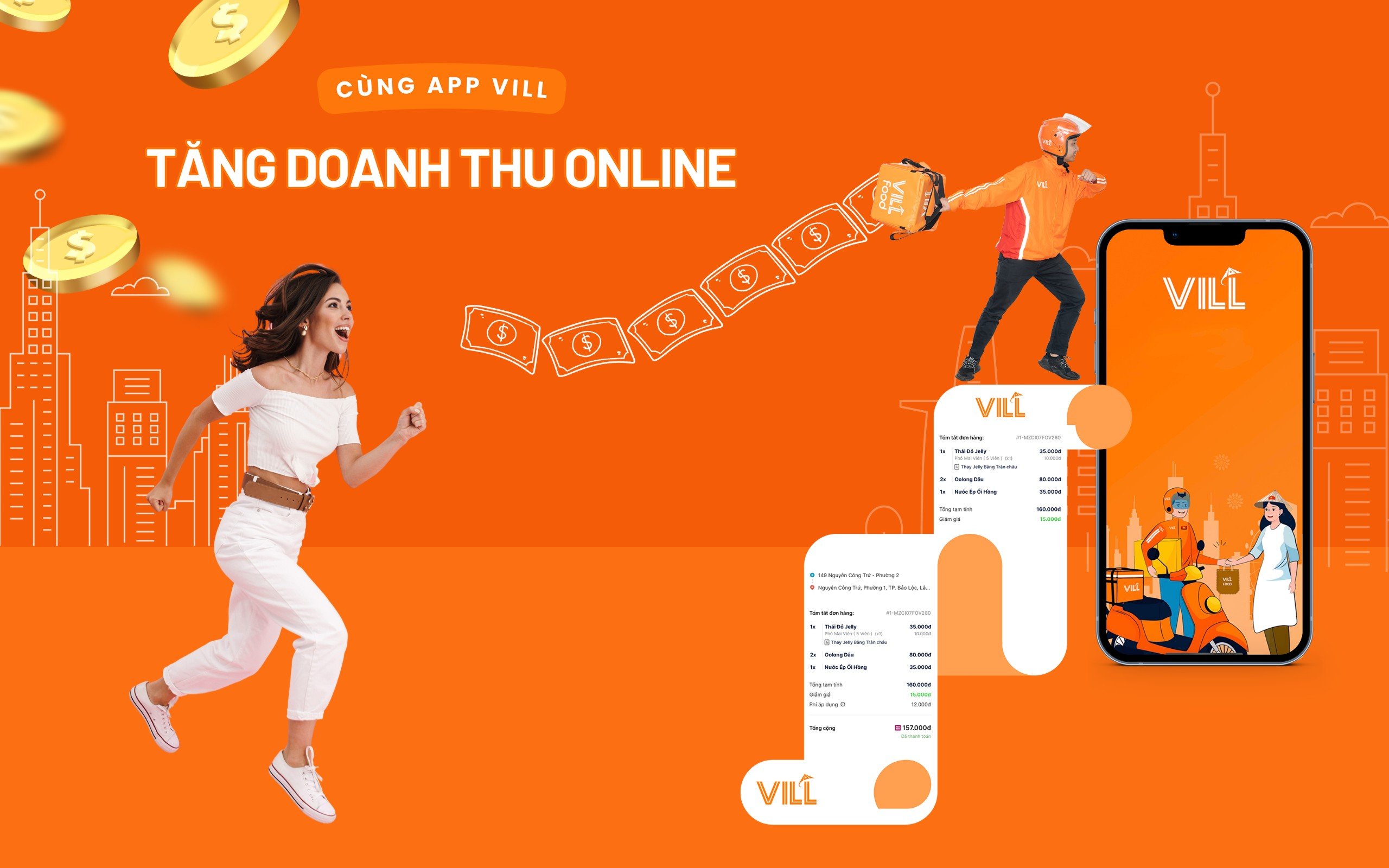 TĂNG DOANH THU ONLINE CÙNG APP VILL