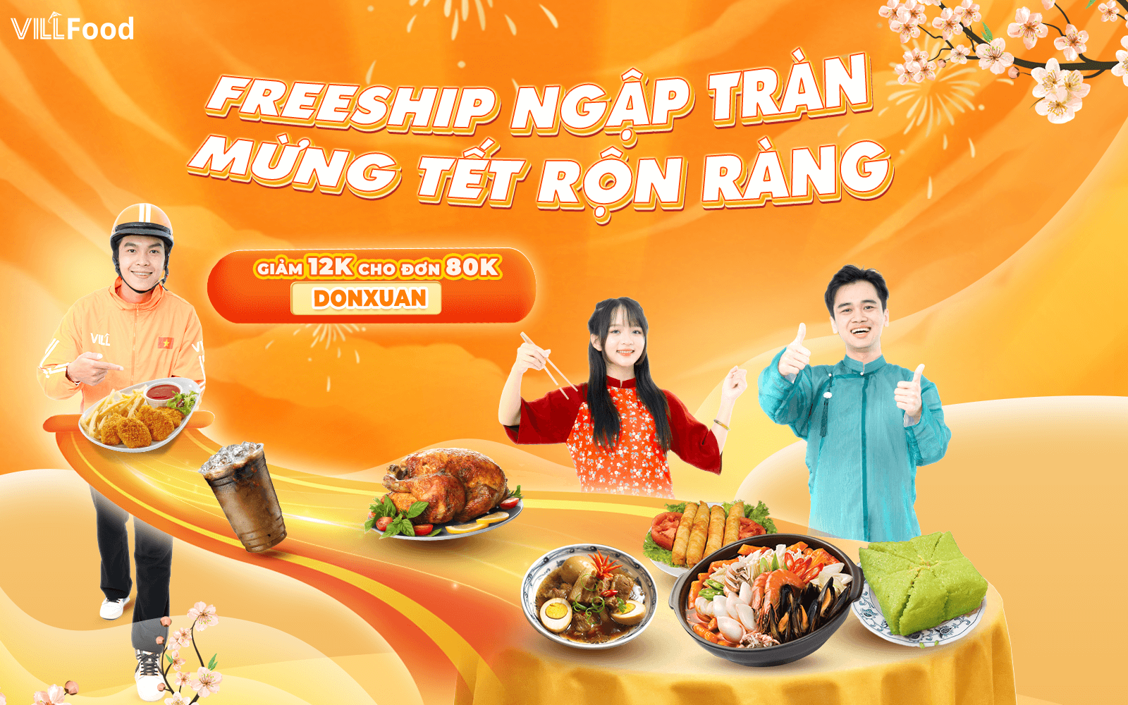 [FREESHIP] FREESHIP NGẬP TRÀN, MỪNG TẾT RỘN RÀNG