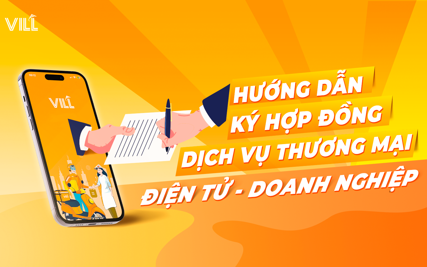 HƯỚNG DẪN KÝ HỢP ĐỒNG DỊCH VỤ THƯƠNG MẠI ĐIỆN TỬ – DOANH NGHIỆP