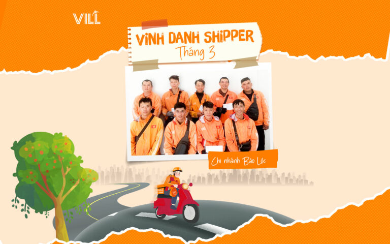 VINH DANH SHIPPER XUẤT SẮC THÁNG 03.2024