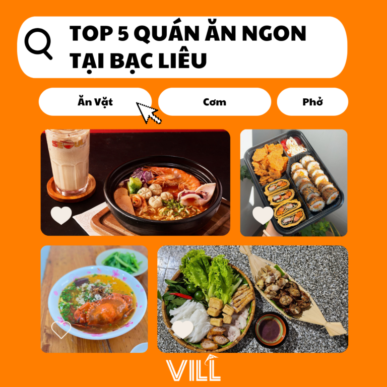 BẠC LIÊU | TOP V CÁC QUÁN ĂN NGON TẠI BẠC LIÊU