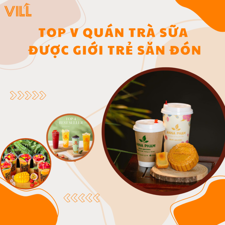 ĐỒNG XOÀI | TOP V QUÁN TRÀ SỮA ĐƯỢC GIỚI TRẺ SĂN ĐÓN