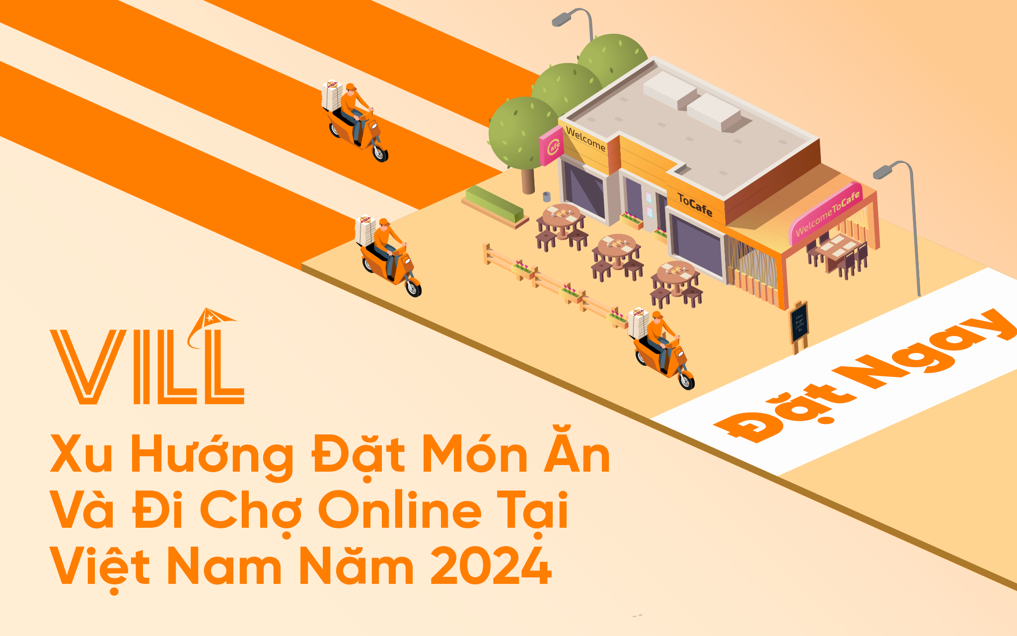 XU HƯỚNG ĐẶT MÓN ĂN VÀ ĐI CHỢ ONLINE TẠI VIỆT NAM NĂM 2024