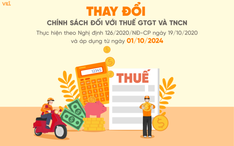 VILL | THAY ĐỔI CHÍNH SÁCH ĐỐI VỚI THUẾ GTGT VÀ TNCN TỪ NGÀY 01/10/2024