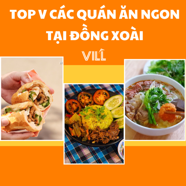 ĐỒNG XOÀI | TOP V CÁC QUÁN ĂN NGON VÀ ĐƯỢC YÊU THÍCH TẠI ĐỒNG XOÀI