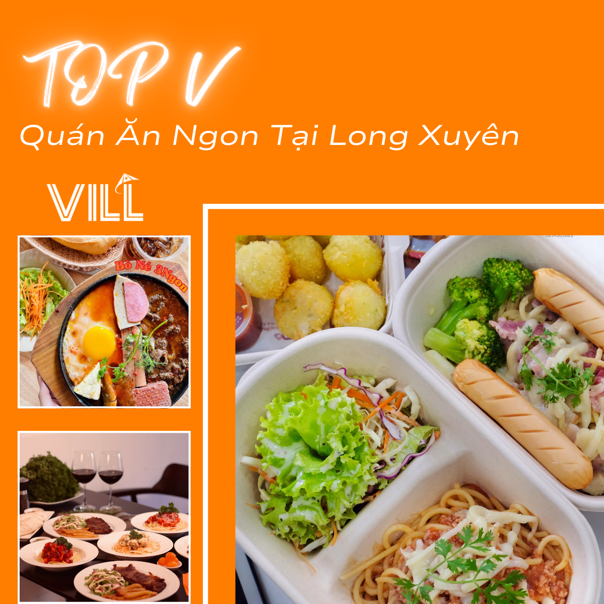 LONG XUYÊN | TOP V CÁC QUÁN ĂN NGON ĐƯỢC YÊU THÍCH TẠI LONG XUYÊN