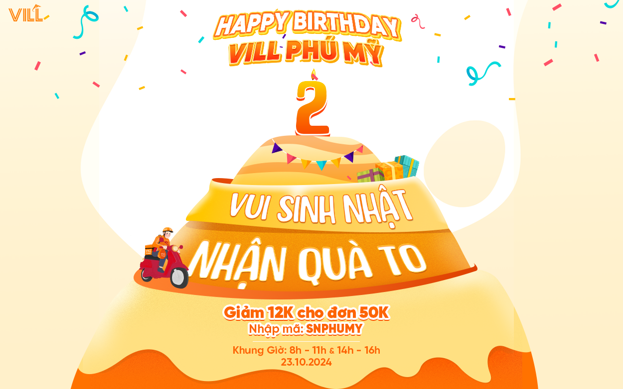 MỪNG SINH NHẬT VILL PHÚ MỸ 2 TUỔI