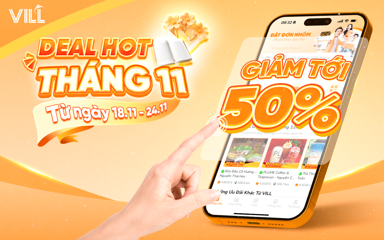 TUẦN 3 | DEAL HOT THÁNG 11