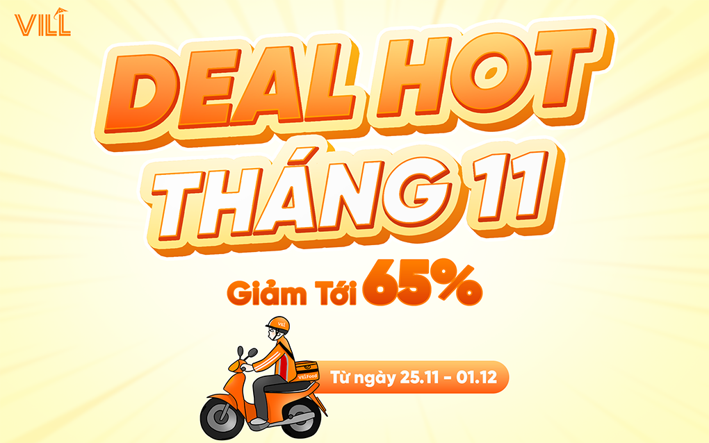 TUẦN 4 | DEAL HOT THÁNG 11