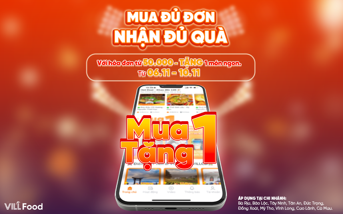 MUA ĐỦ ĐƠN – NHẬN ĐỦ QUÀ