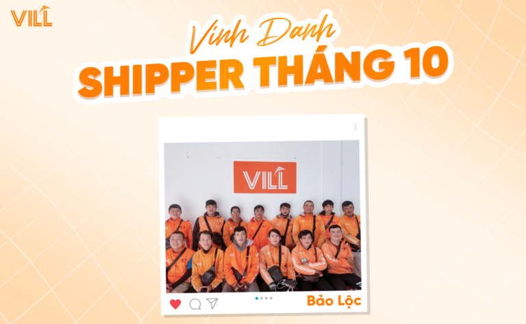 VINH DANH SHIPPER THÁNG 10