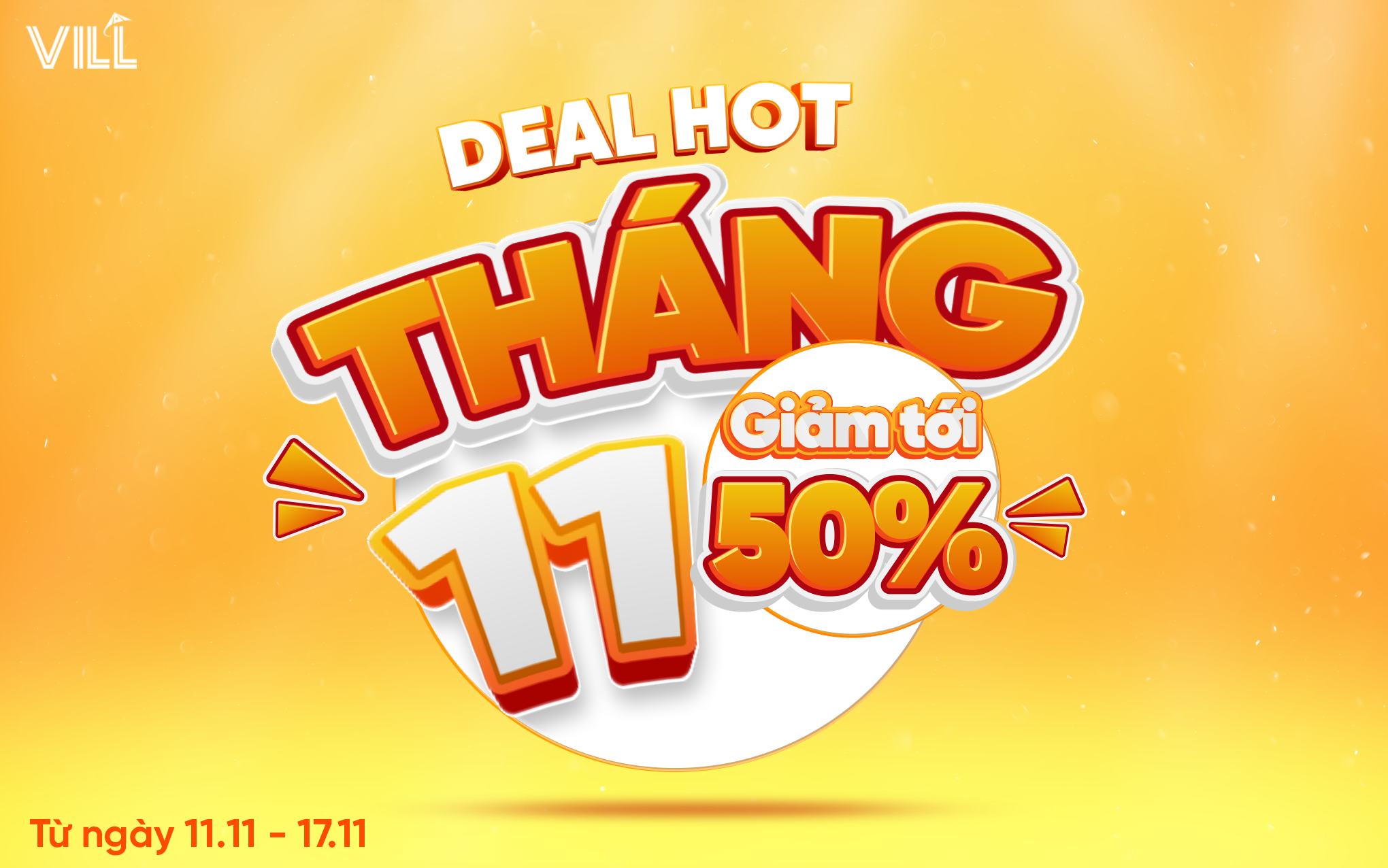 TUẦN 2 | DEAL HOT THÁNG 11